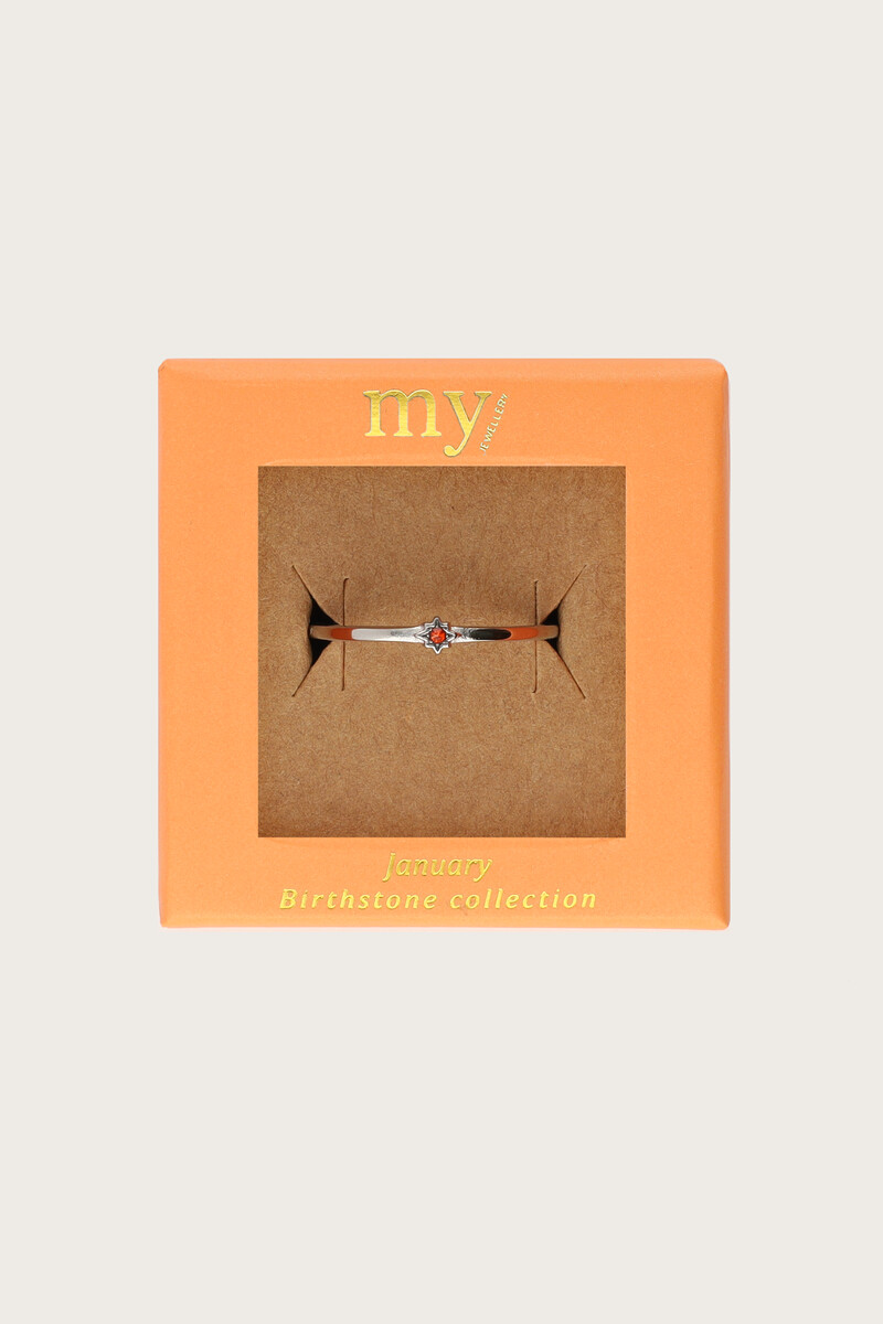 Minimalistic birthstone ring | My Jewellery