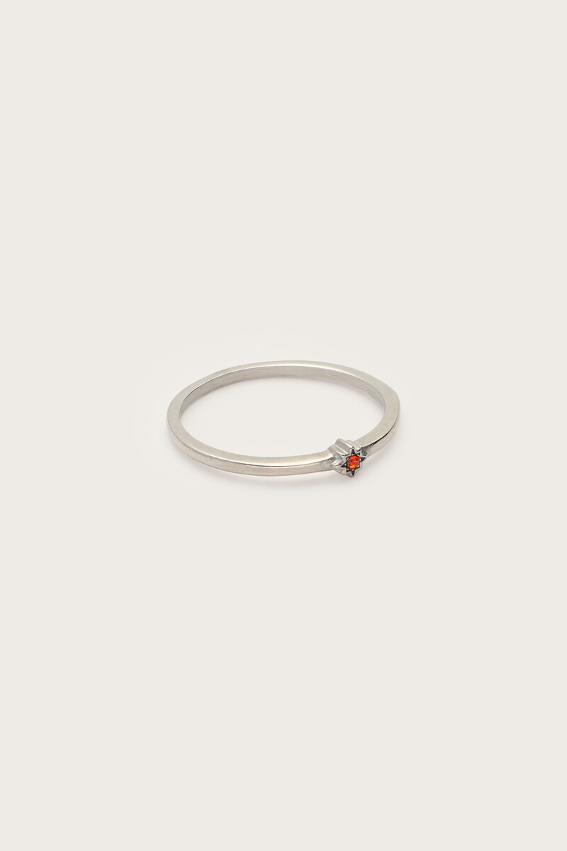 Minimalistic birthstone ring | My Jewellery