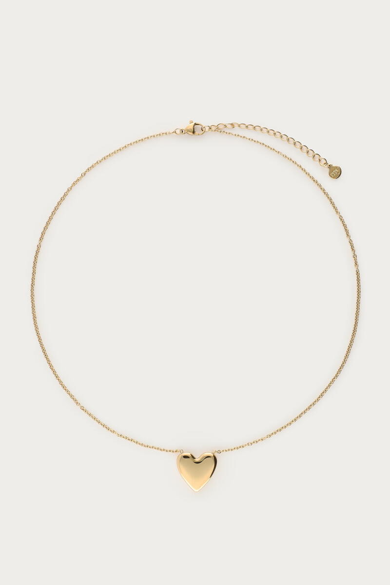 Minimalistische ketting met hart