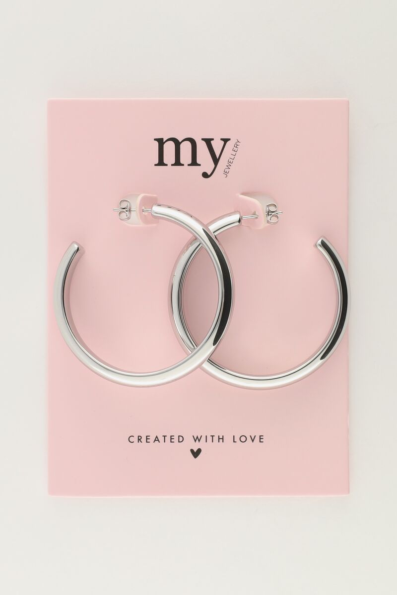Large hoop earrings | My Jewellery
