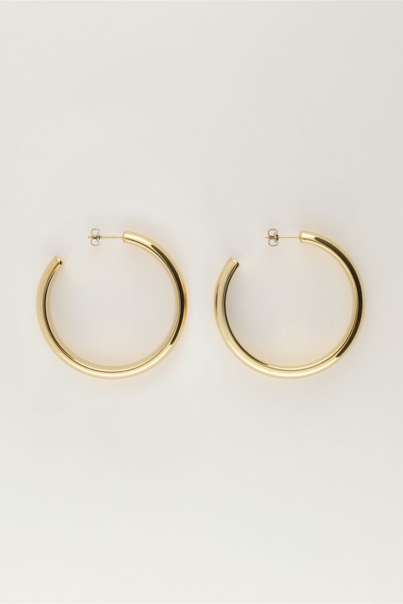 Large hoop earrings | My Jewellery