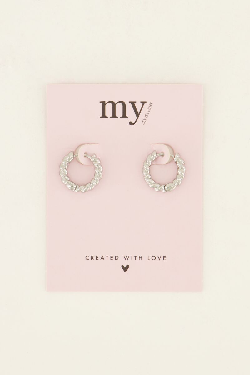 Oorring met gedraaid detail | My Jewellery