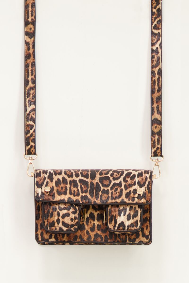 Brown bag with 2 compartments | My Jewellery