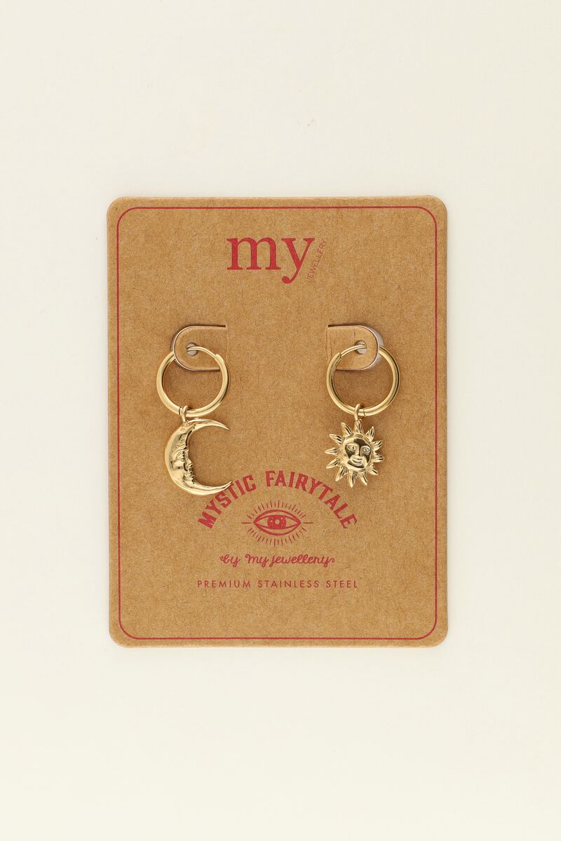 Mystic moon and sun earrings | My Jewellery