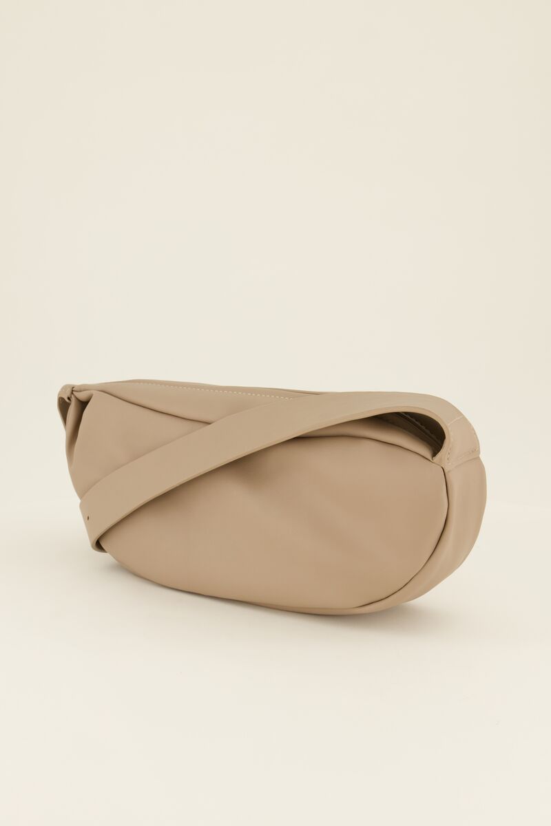 Beige cross body bag - long | My Jewellery