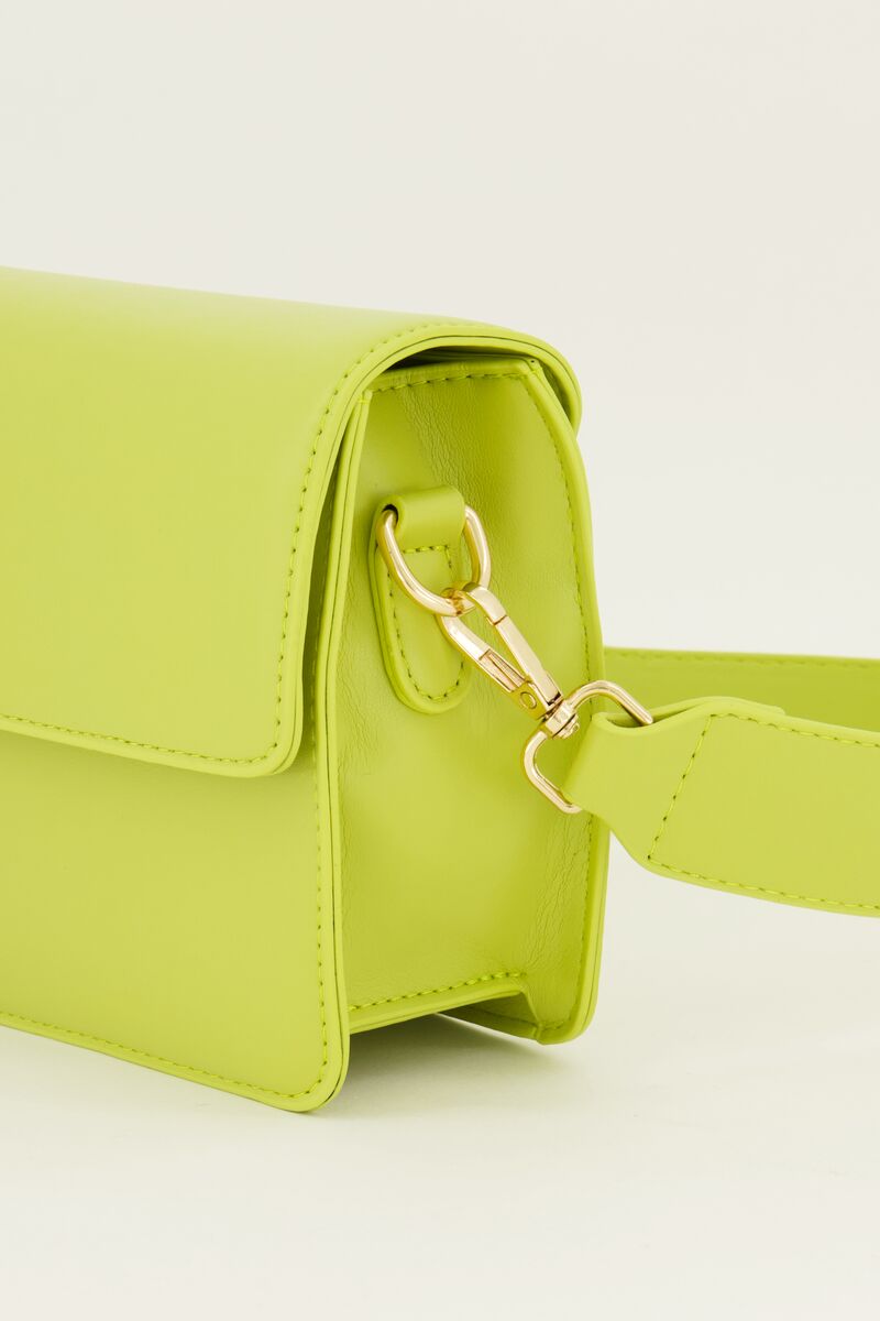 Groene leather look crossbody tas | My Jewellery