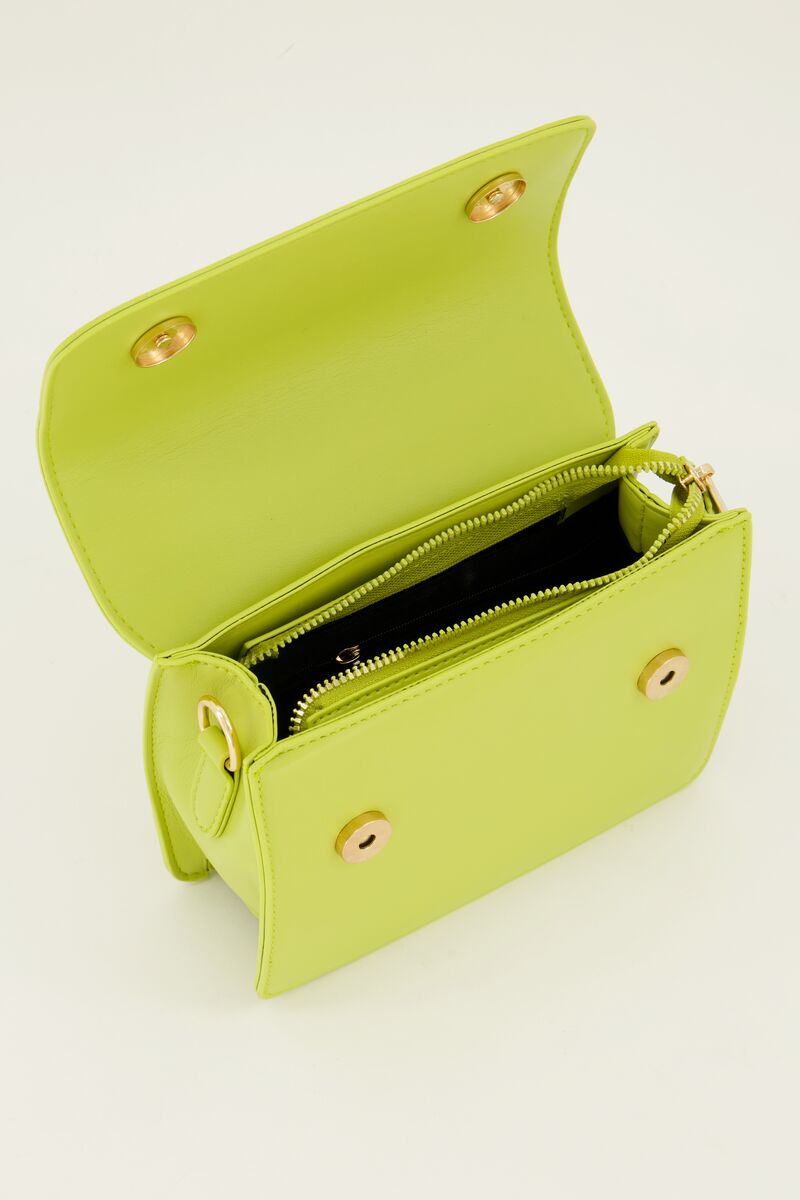 Groene leather look crossbody tas | My Jewellery