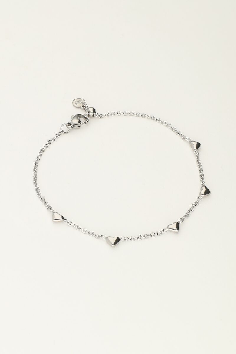 Valentine's bracelet with small hearts | My Jewellery