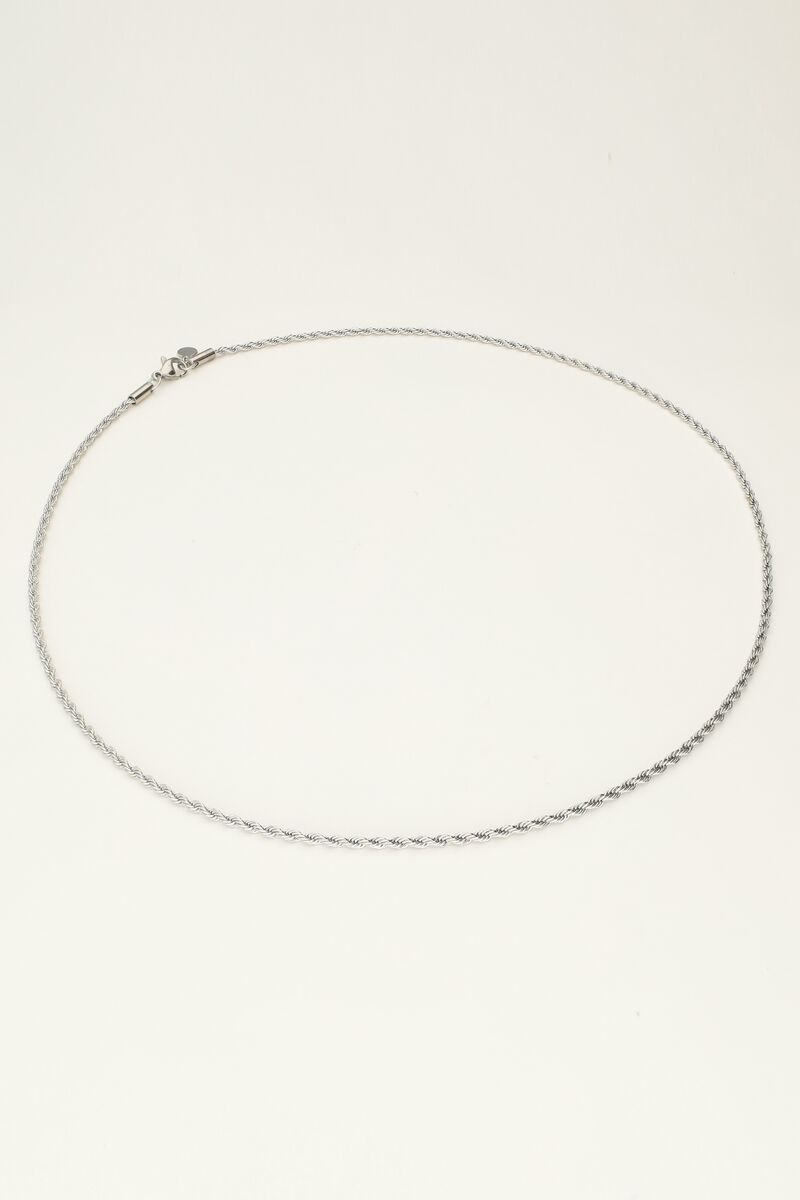 Equal necklace with small twisted effect | My Jewellery