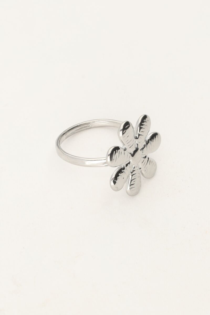 Statement ring with flower | My Jewellery