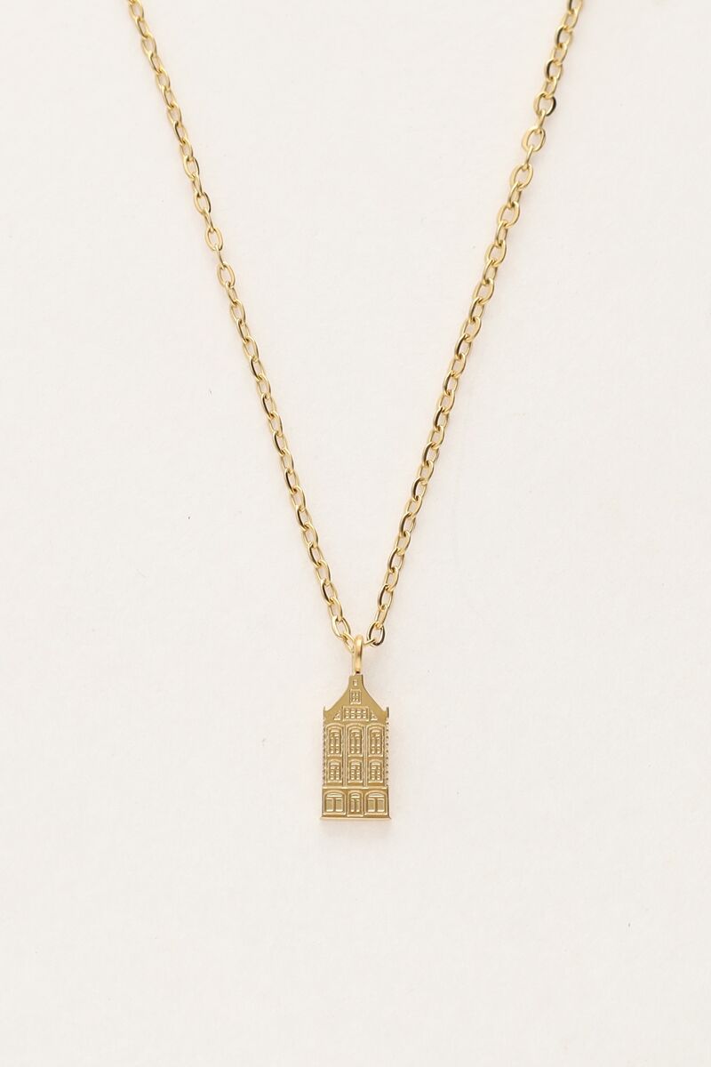 Minimalistische ketting Amsterdam