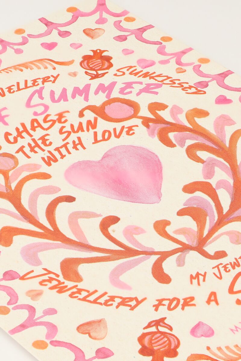 Art of Summer card | My Jewellery