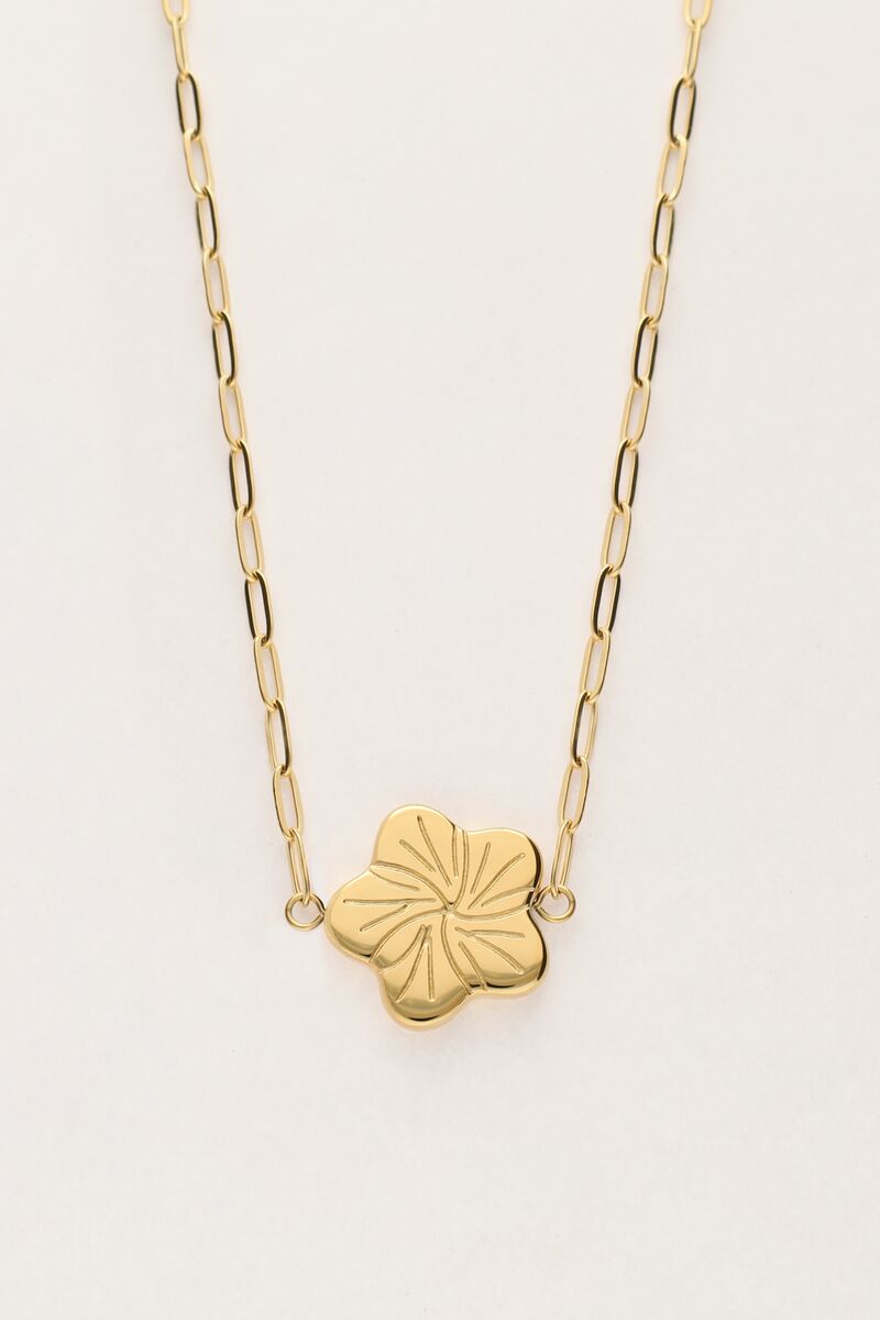 Art schakelketting met bloem