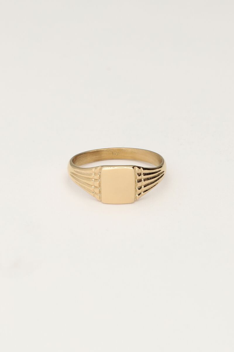 Bague rectangulaire Vintage | - My jewellery - Modalova