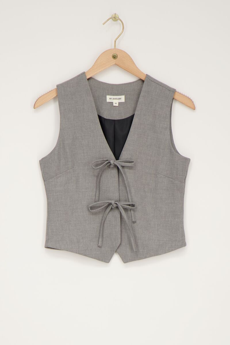 Gilet avec nœuds | - My jewellery - Modalova
