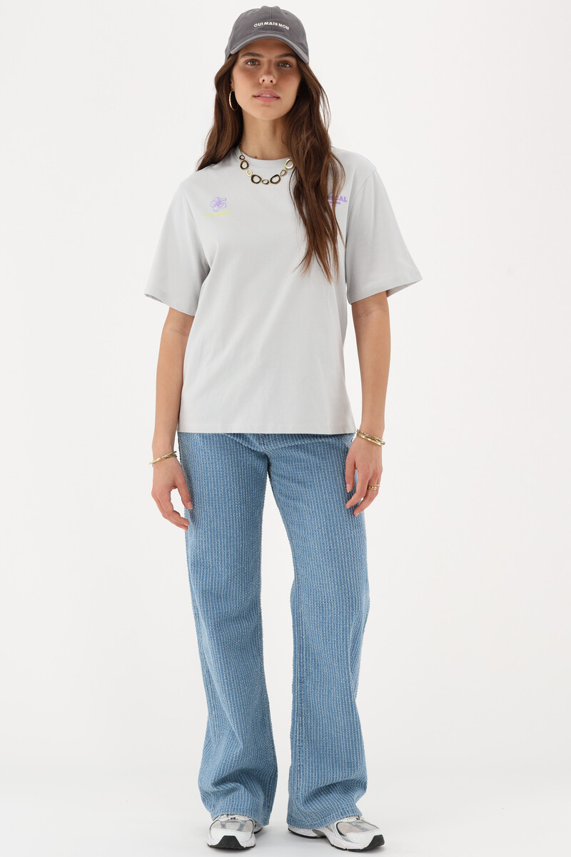 Gray T-shirt "Botanical" | My Jewellery