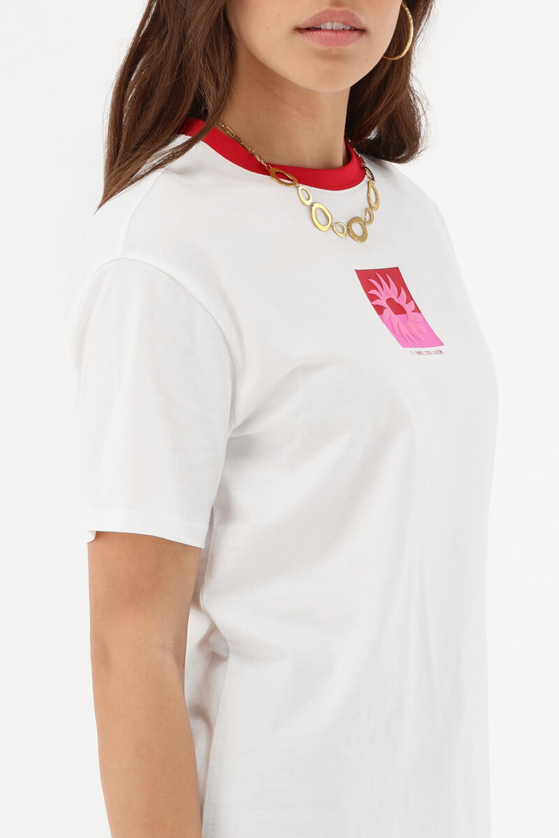 White T-shirt "St tropez sun" | My Jewellery