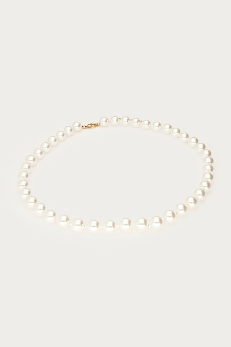 Statement necklace with faux pearls | My Jewellery