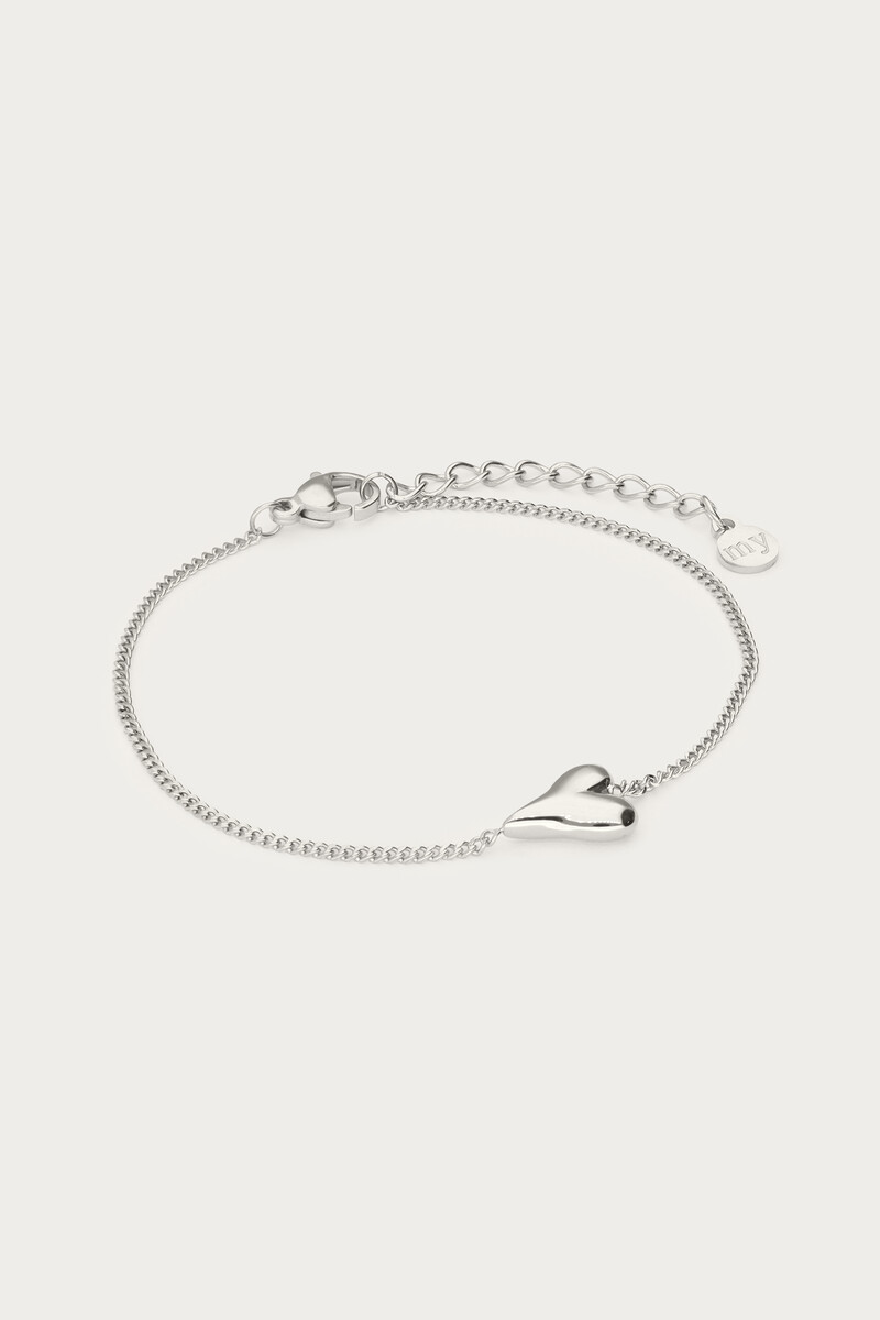 Minimalist bracelet with heart | My Jewellery
