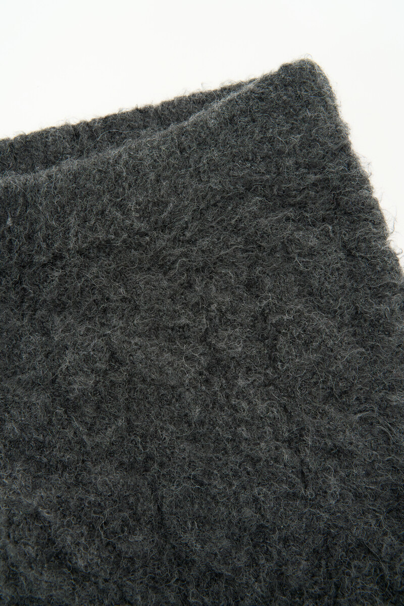 Dark grey cable skirt | My Jewellery