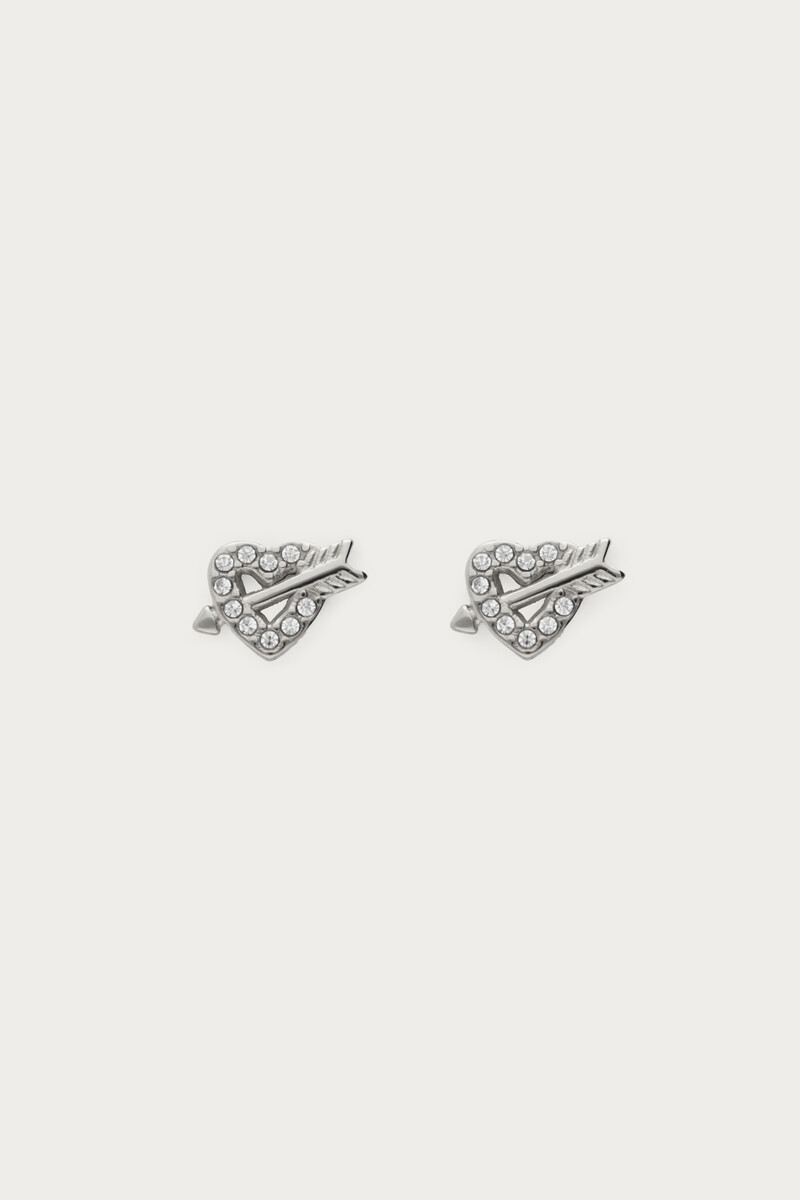 Studs arrow and hearts bow | My Jewellery