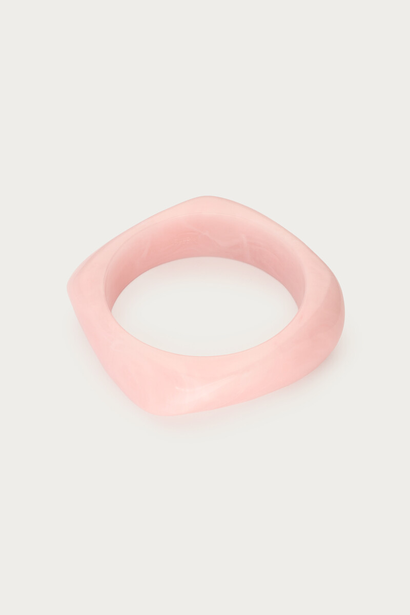 Light pink resin bangle | My Jewellery