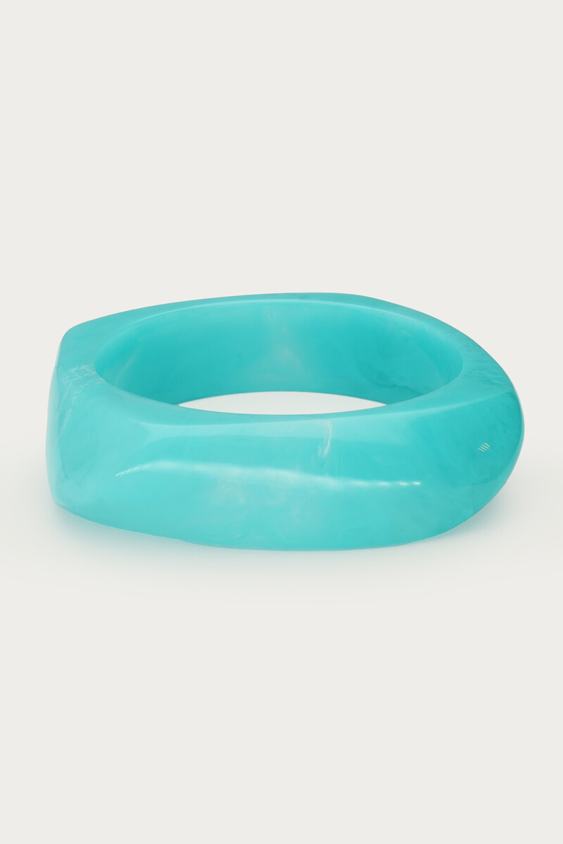 Blue resin bangle | My Jewellery
