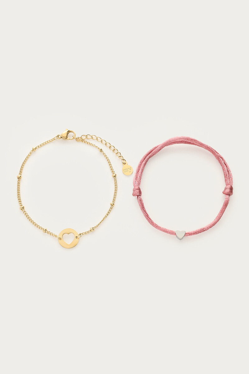 Moeder & dochter armband mini