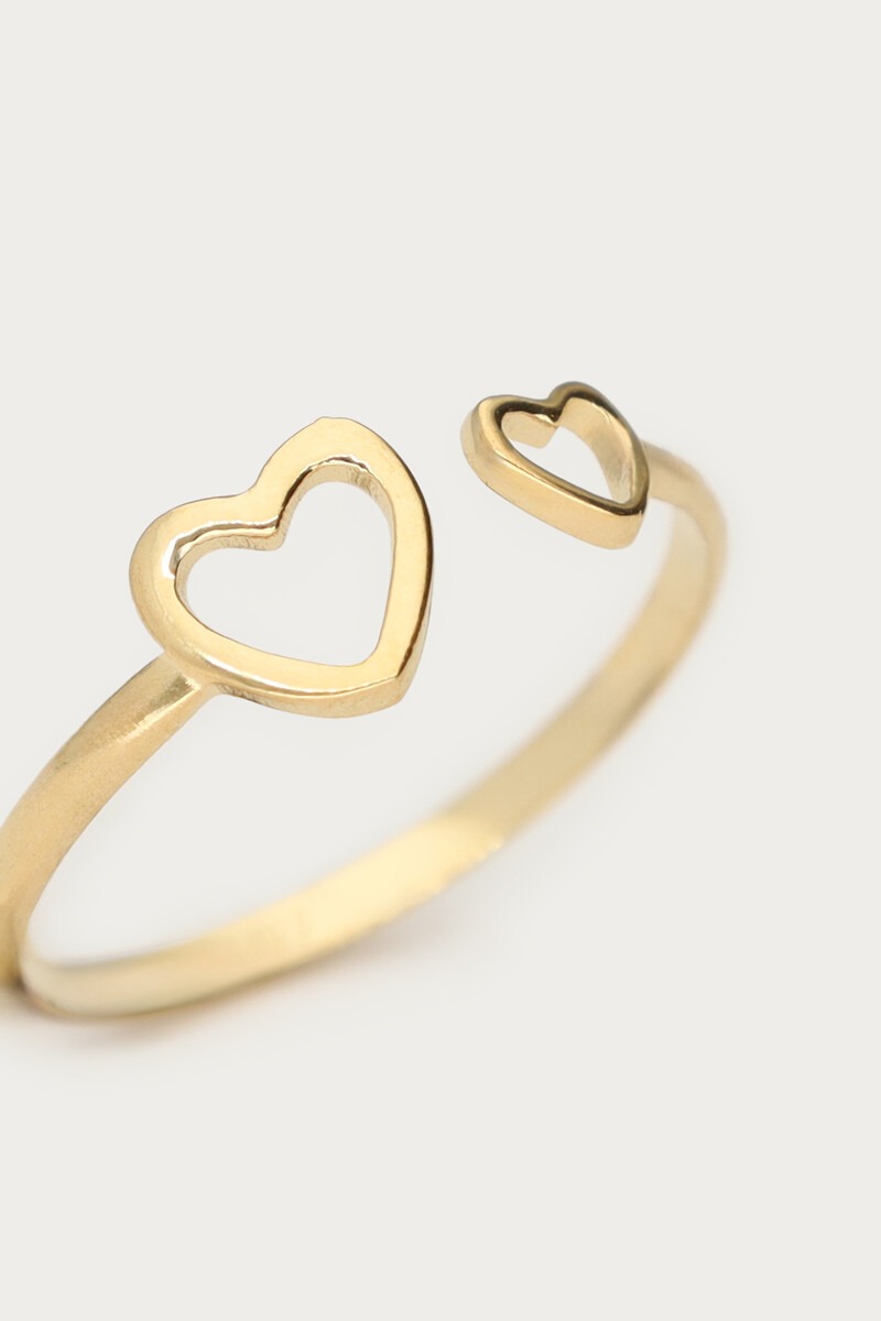 Mother & daughter heart rings set | My Jewellery