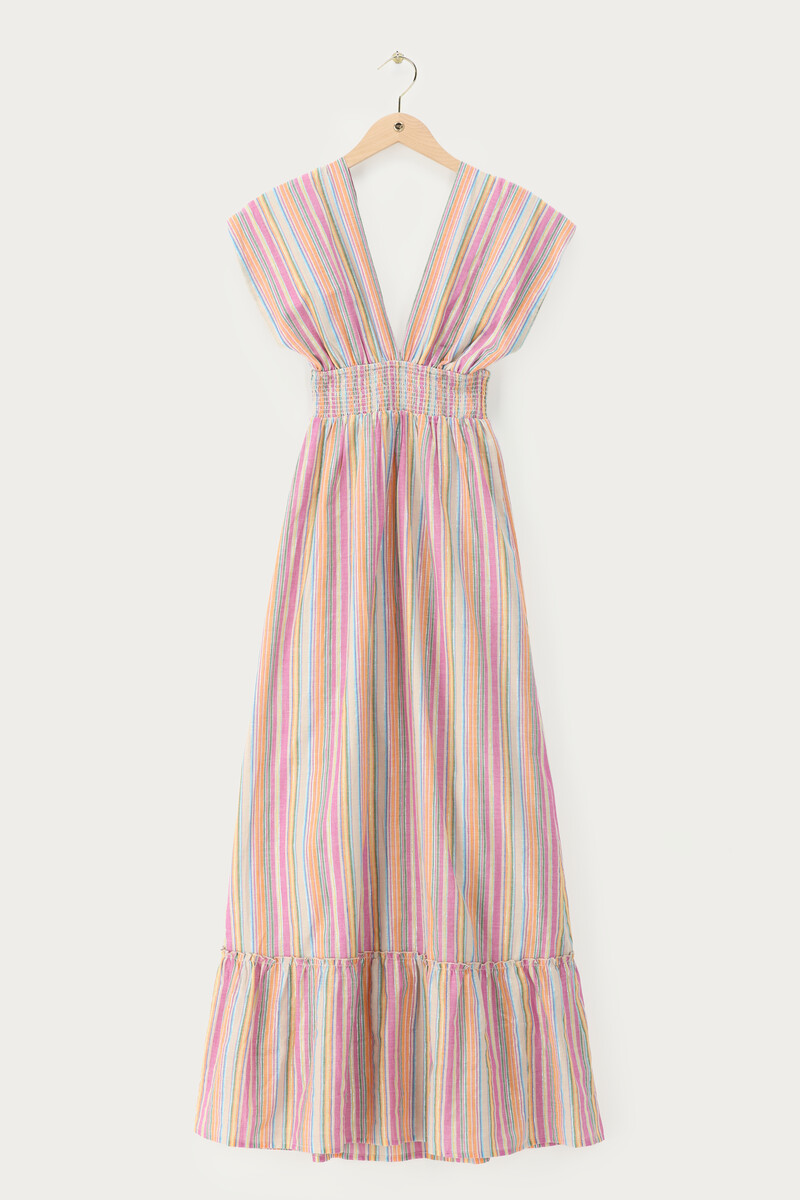 Multicolor striped maxi dress | My Jewellery