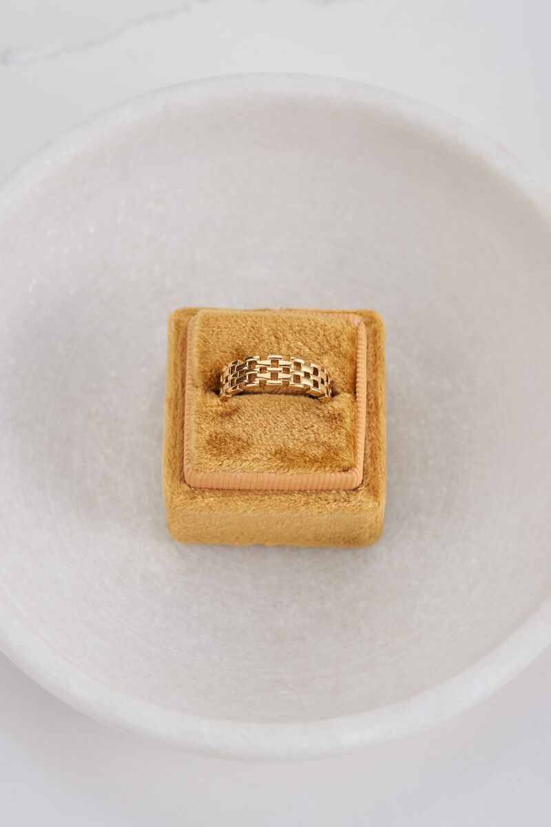 Brede ring met schakels | Ringen | My Jewellery