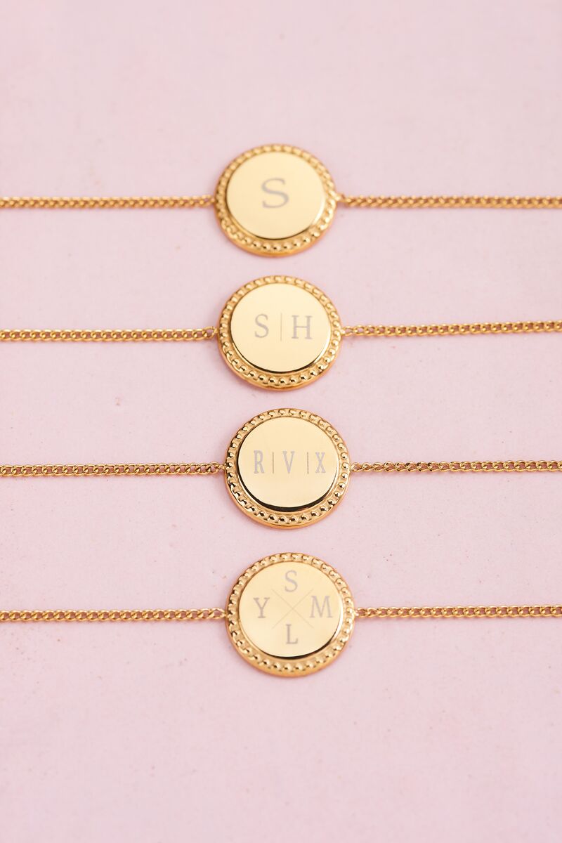 Atelier armband met ronde bedel | My Jewellery