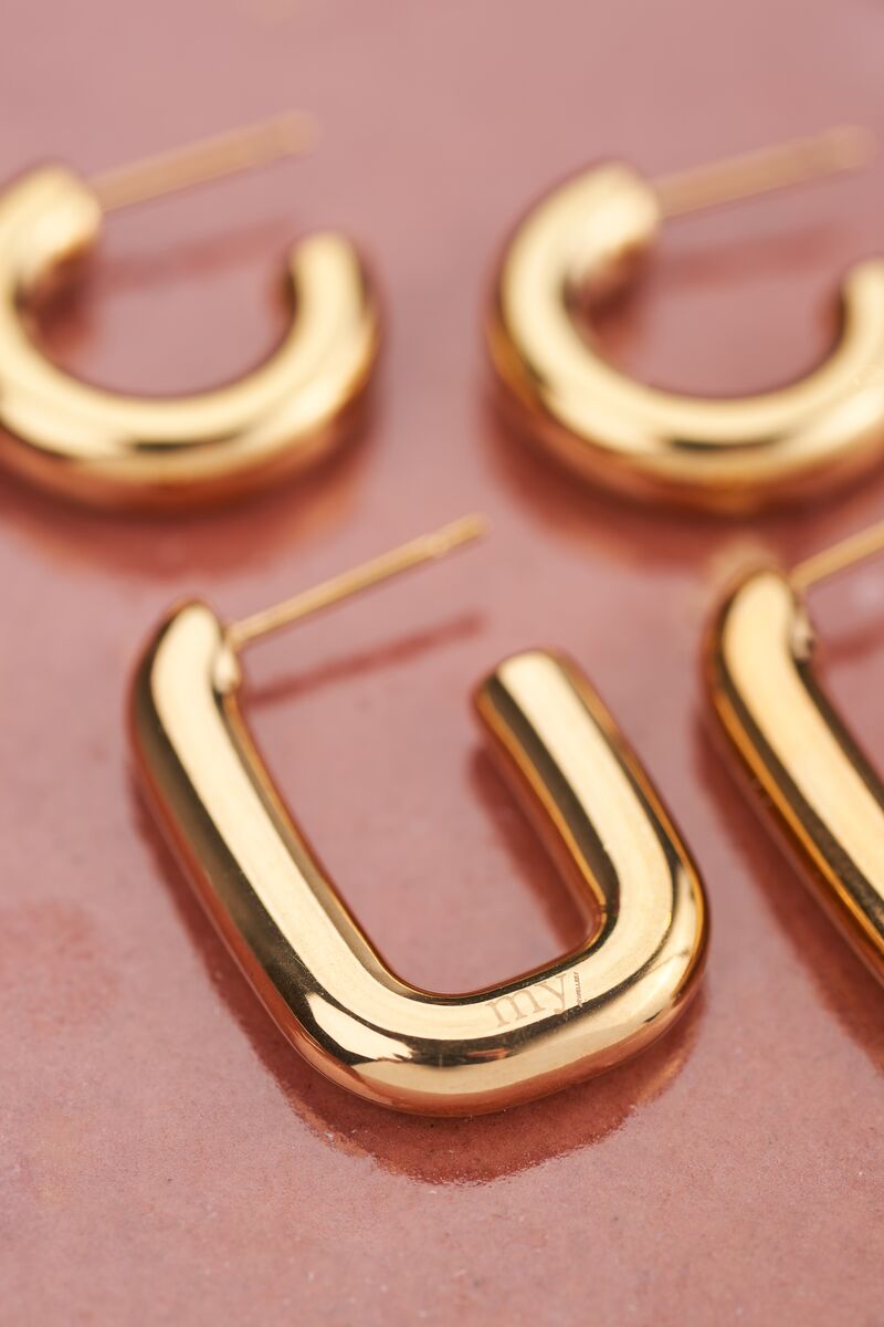 Rechthoekige oorhangers, oorhangers