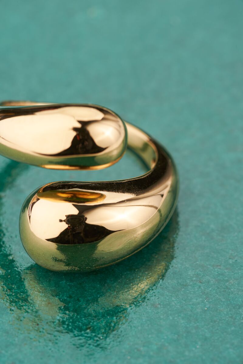 Ring met wikkel & bolling | My Jewellery