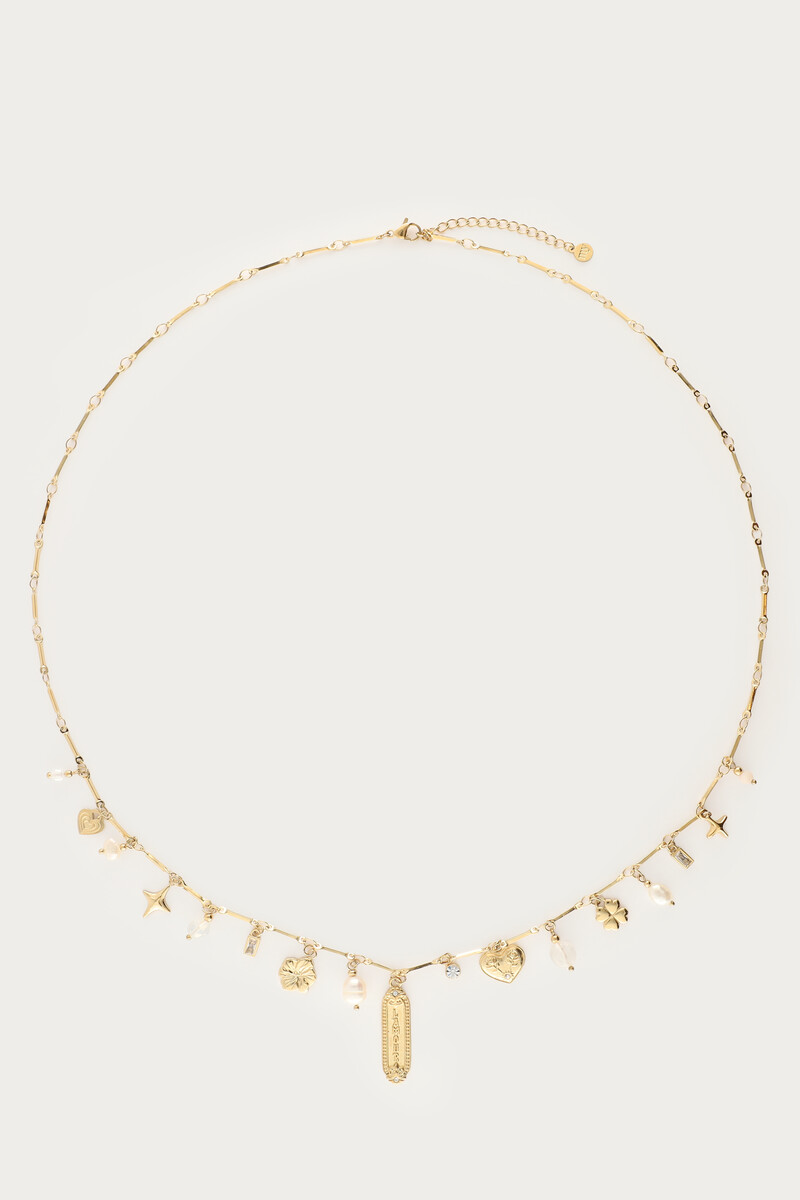 Sautoir Mystic avec charms L'amour