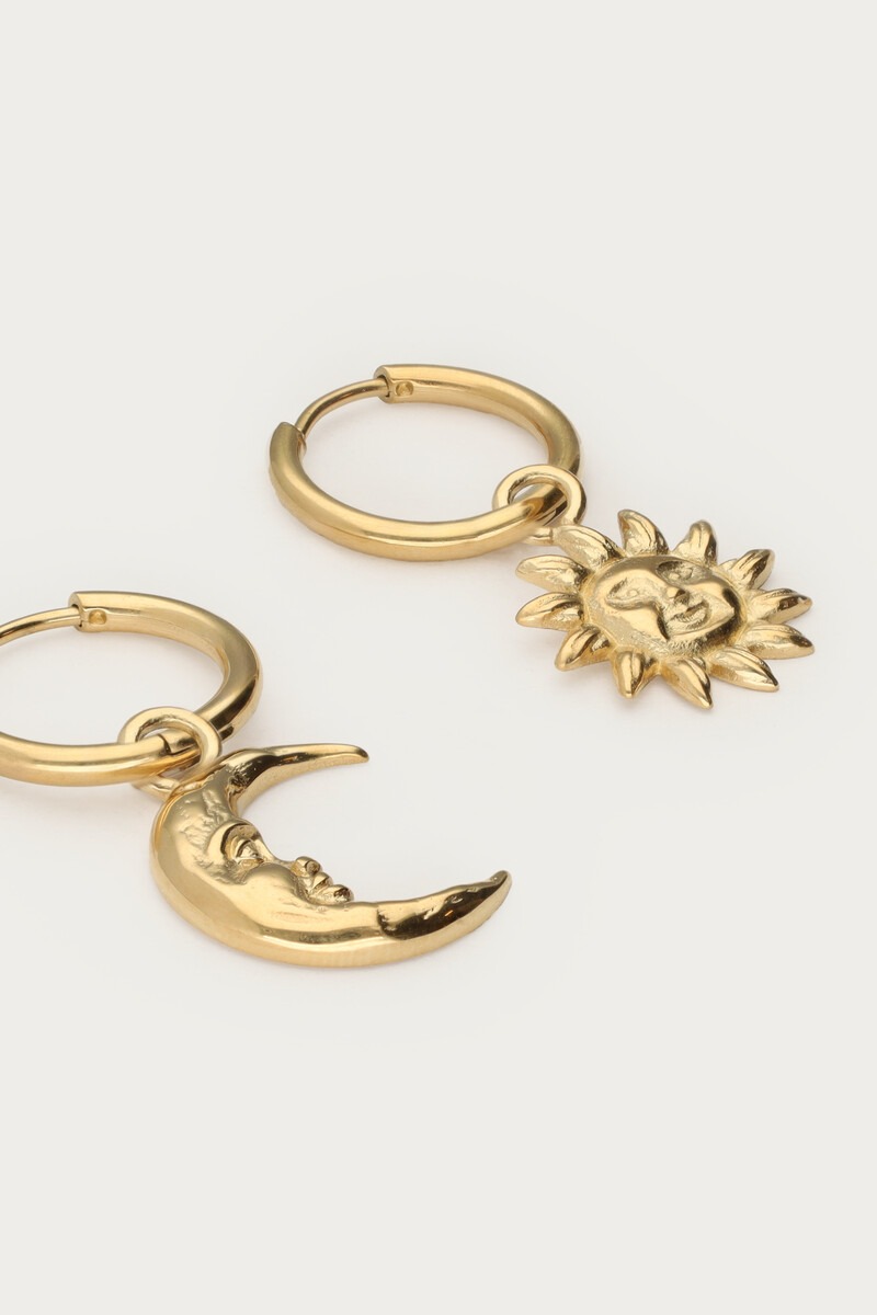 Mystic moon and sun earrings | My Jewellery