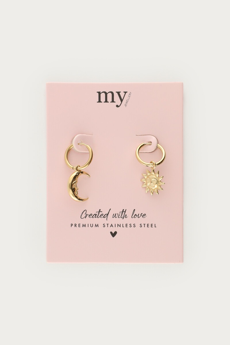 Mystic moon and sun earrings | My Jewellery