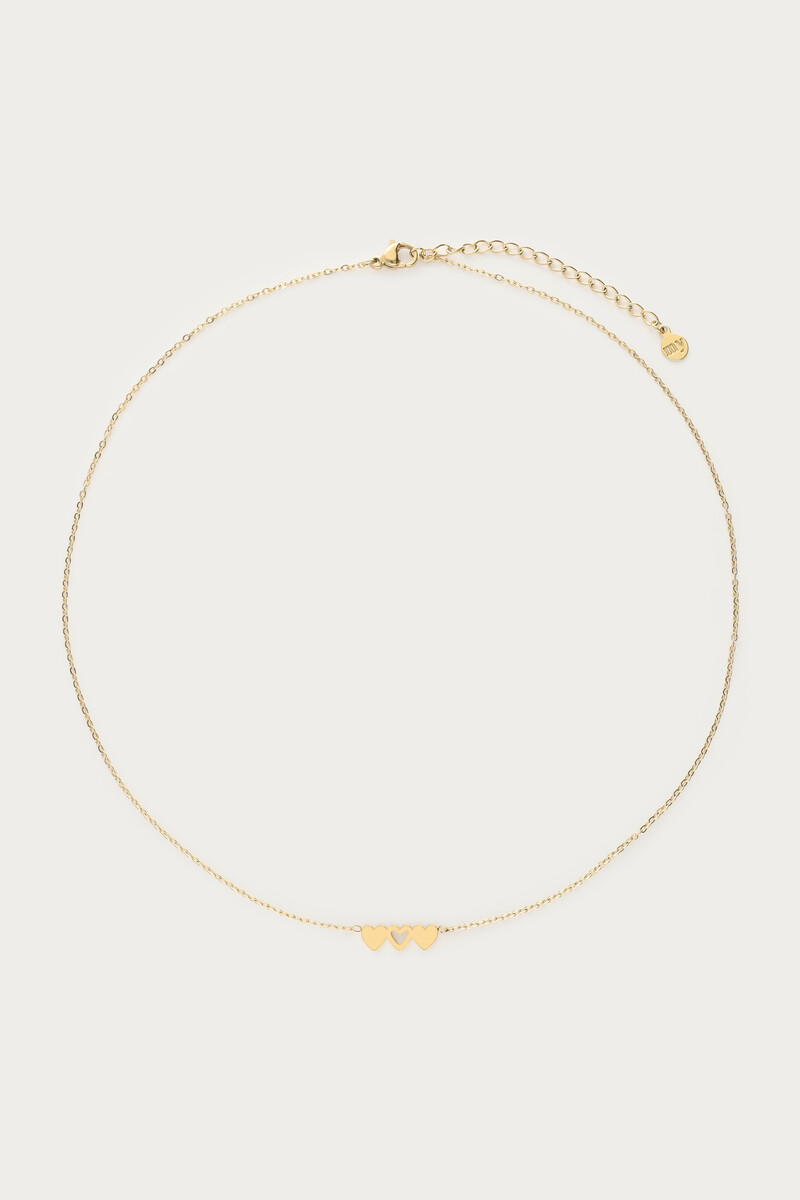 Necklace set triple heart | My Jewellery