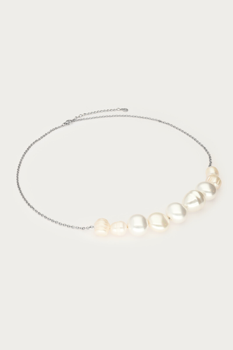 Necklace with chunky freshwater pearls | My Jewellery