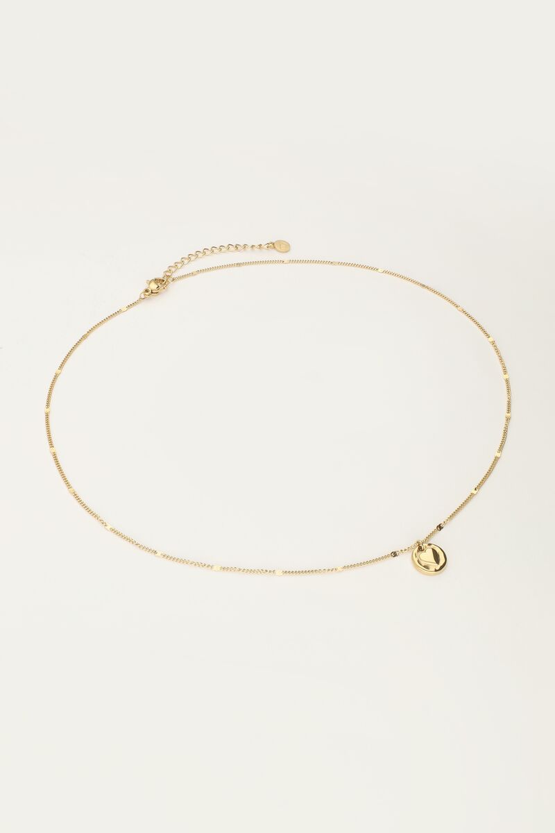 Necklace with hammered heart | My Jewellery
