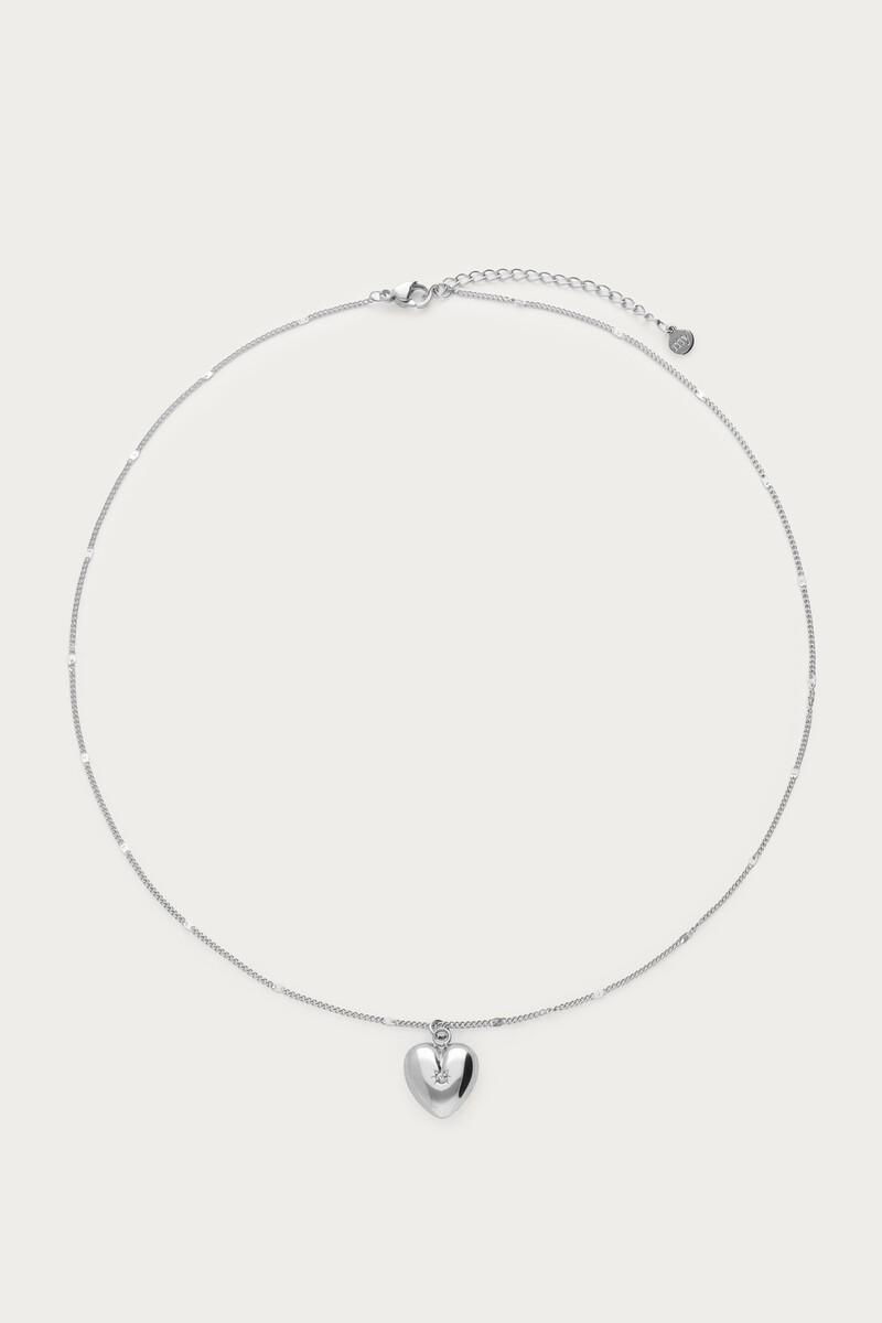 Necklace with heart and birthstone | My Jewellery