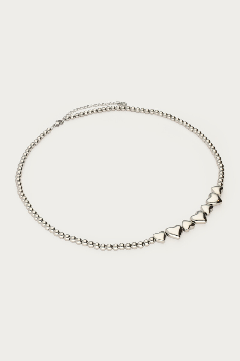 Necklace with heart & beads | My Jewellery