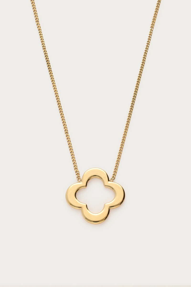 Necklace with large clover | My Jewellery