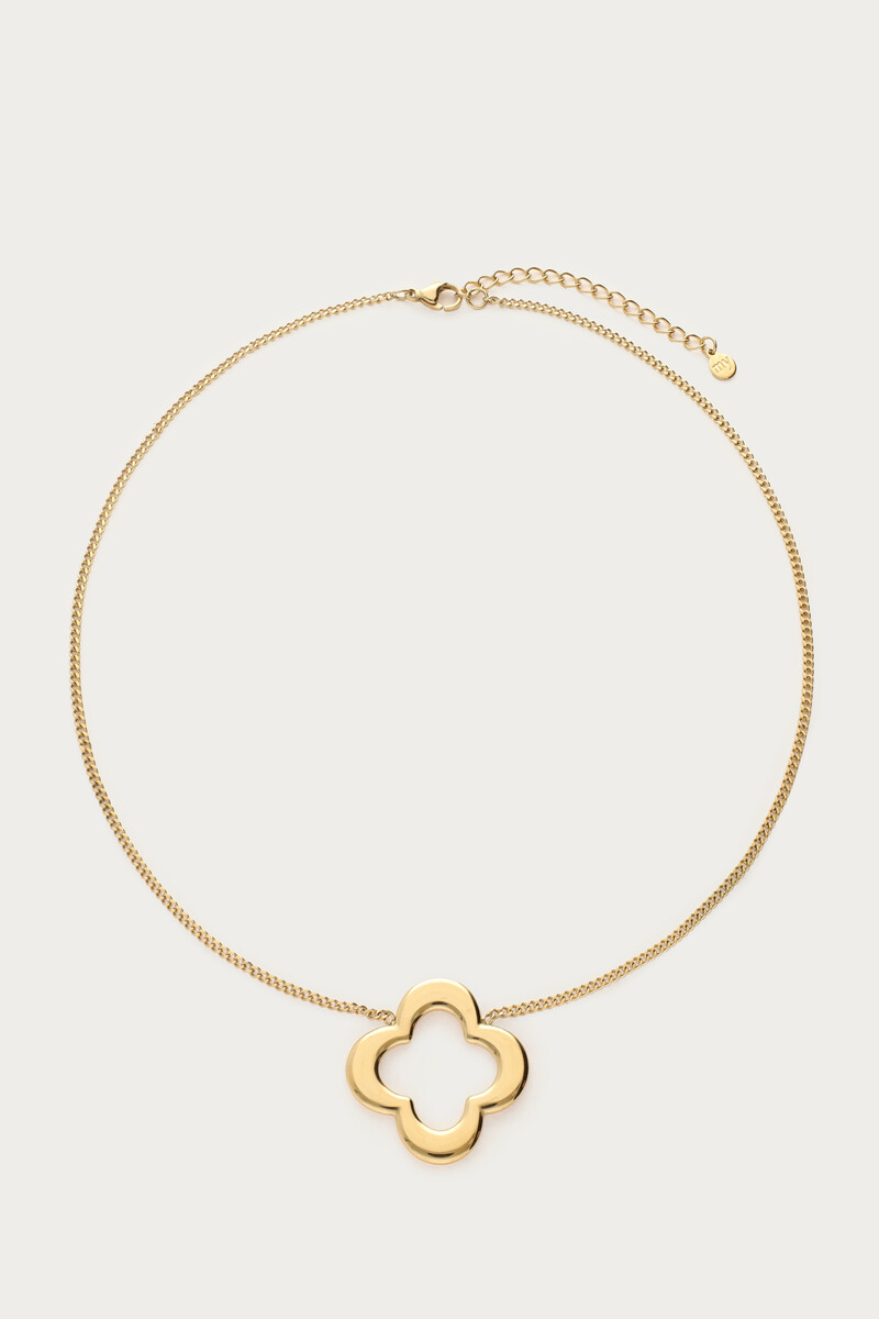 Necklace with large clover | My Jewellery