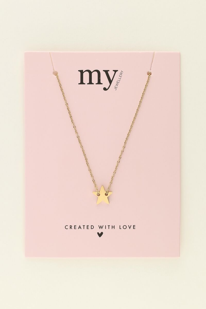 Ketting met minimalistisch sterretje | My Jewellery