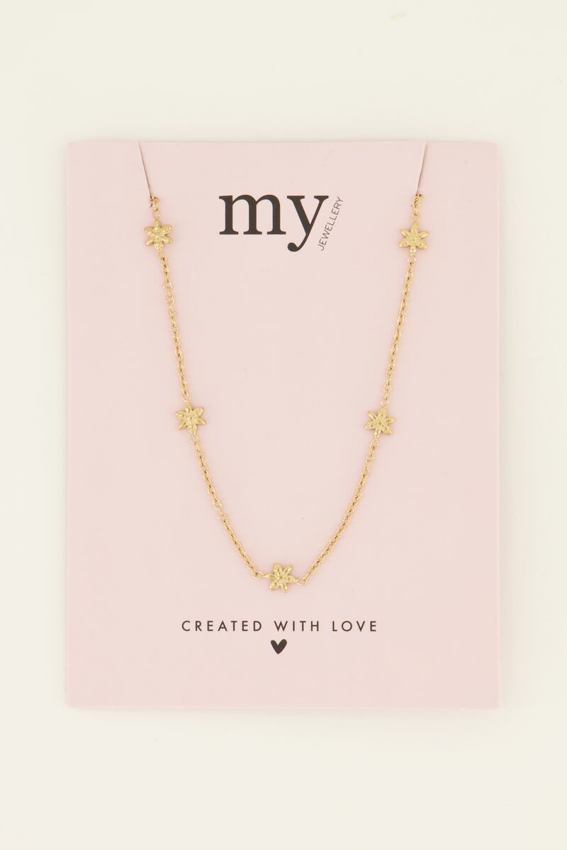 Necklace with multiple flowers | My Jewellery