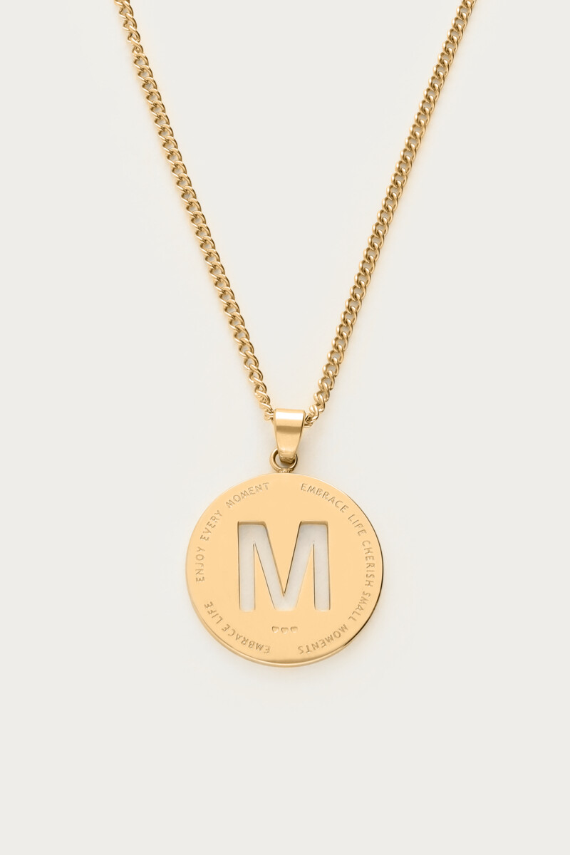 Necklace with open initial | My Jewellery