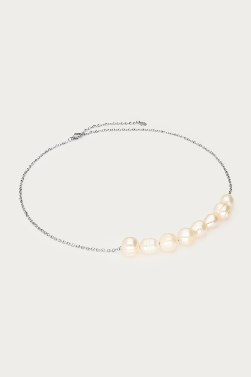 Necklace with chunky freshwater pearls | My Jewellery