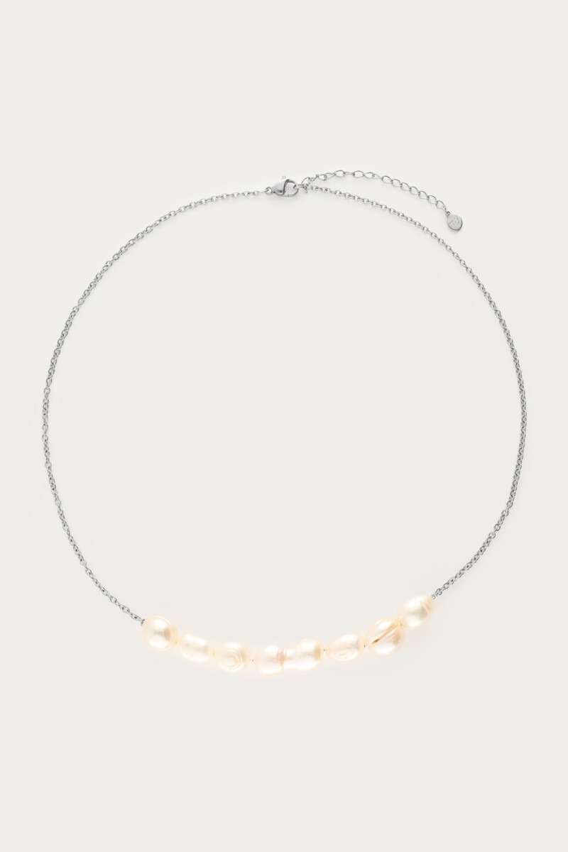 Necklace with chunky freshwater pearls | My Jewellery