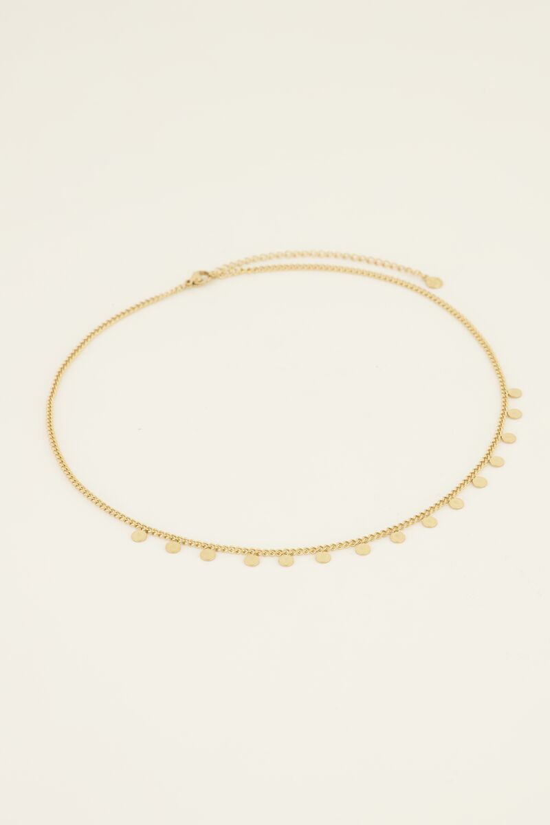 Necklace with small coins My Jewellery